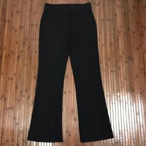 Theory Ponte Knit Black Career Pants